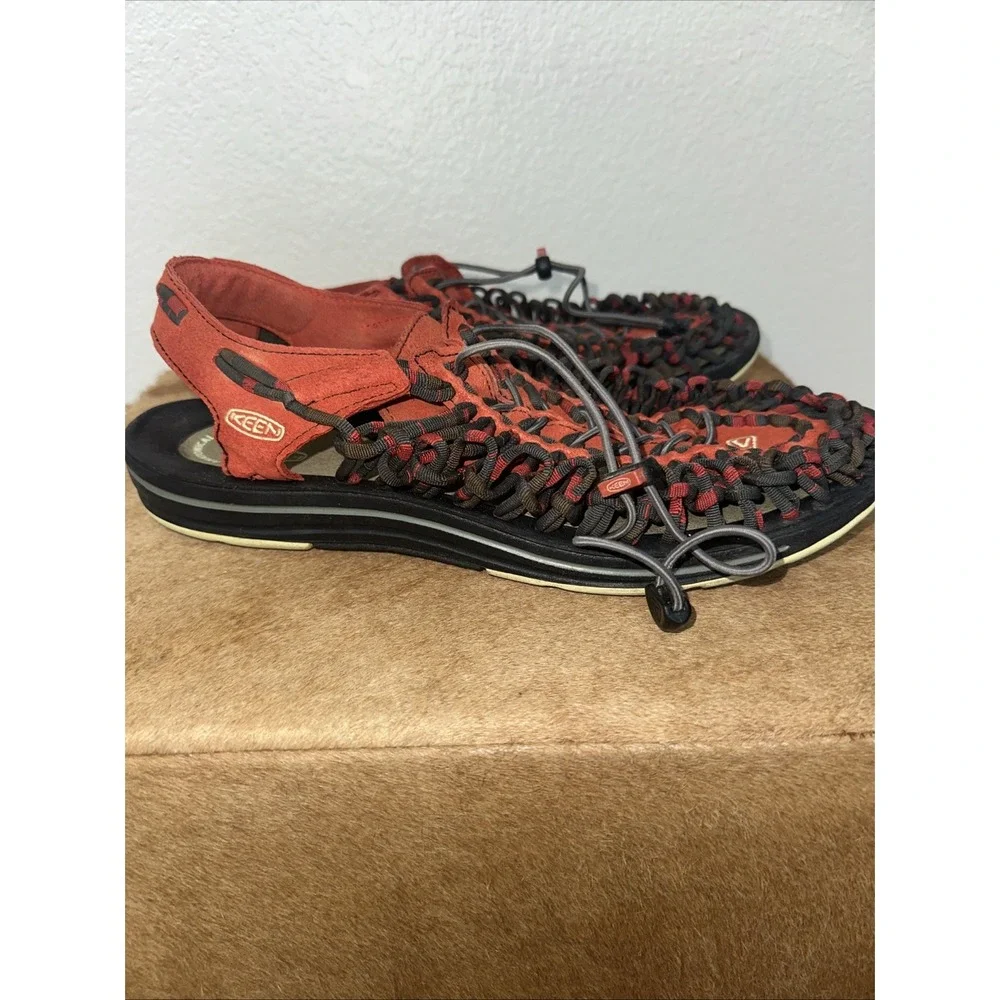 Keen Uneek‎ Men's Braided Parcord Sport Fisherman Sandals Size 10